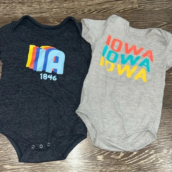 Other - Iowa 6-9 month onesies